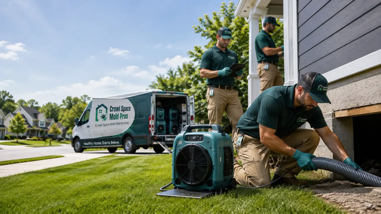 Crawl Space Mold Removal in Weber City, VA